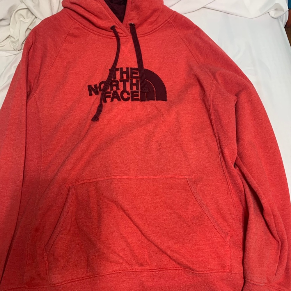 The North Face Red Hoodie XXL